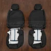 Front seat Chevy Trailblazer upholstery flipped