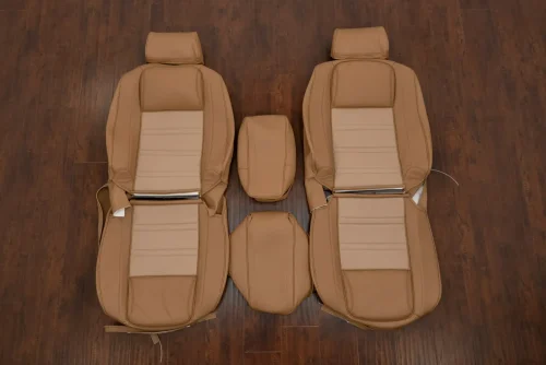 1985-1991 Jeep Grand Wagoneer Aftermarket leather seat interior kit - featured image