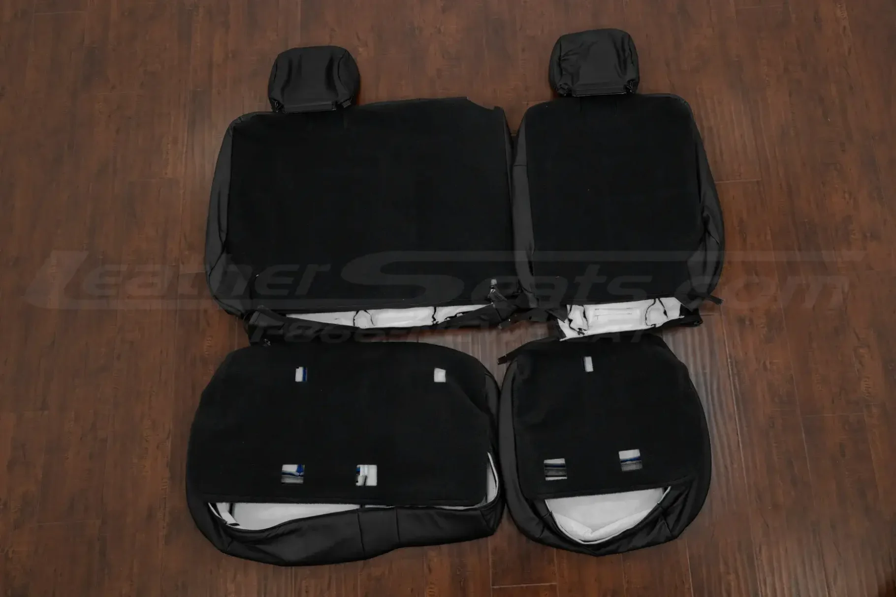 Rear seat trailblazer upholstery flipped