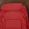 Upper section of camaro leather backrest