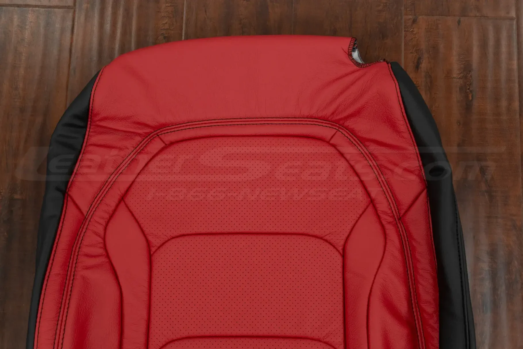 Upper section of camaro leather backrest