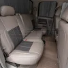 Aftermarket Bristol and Dark Brown leaether seats installed - rear seat passenger side