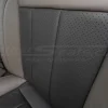 Dark Brown perforated inserts close-up