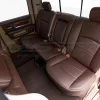 Dodge Ram replacement leather seat covers - Rear seats installed