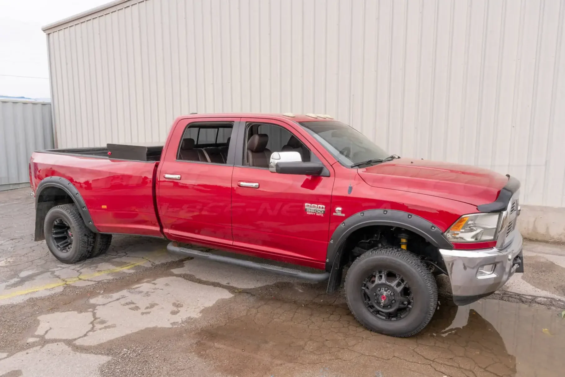 2009-2012 Dodge Ram 3500 Red exterior