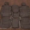 Dodge Ram Custom Upholstery - Coffee - Low Back sport 40/20/40 bench