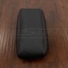 2011-2026 Dodge Durango Black leather center console lid cover upholstery with red stitching