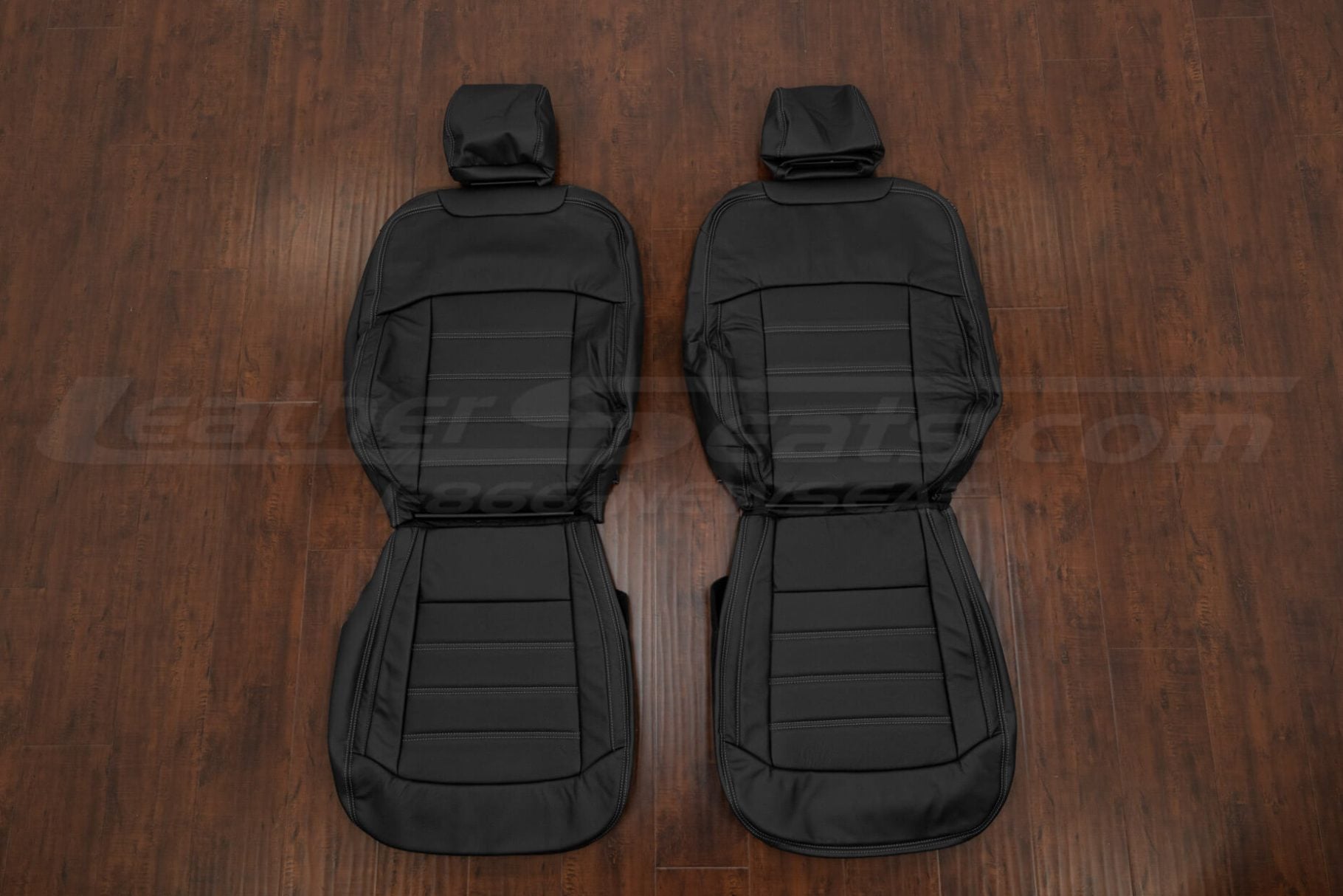 2024-2025 Ford Ranger leather seat covers - Black replacement upholstery kit