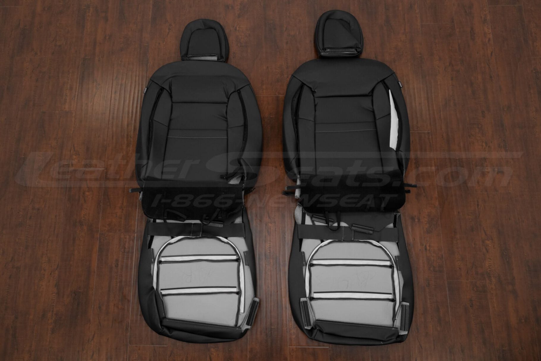 Front seat ford escape leather upholstery flipped