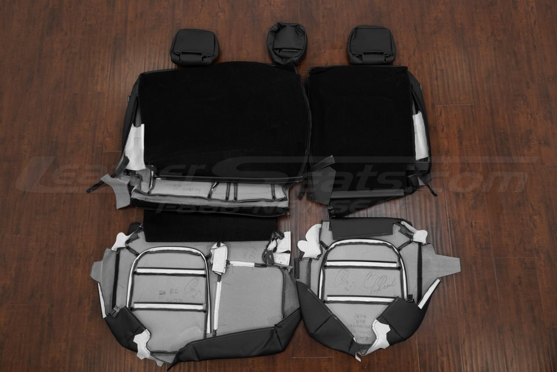 Rear seat ford escape leather upholstery flipped