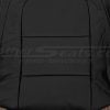 Perforated combo section of ford escape backrest