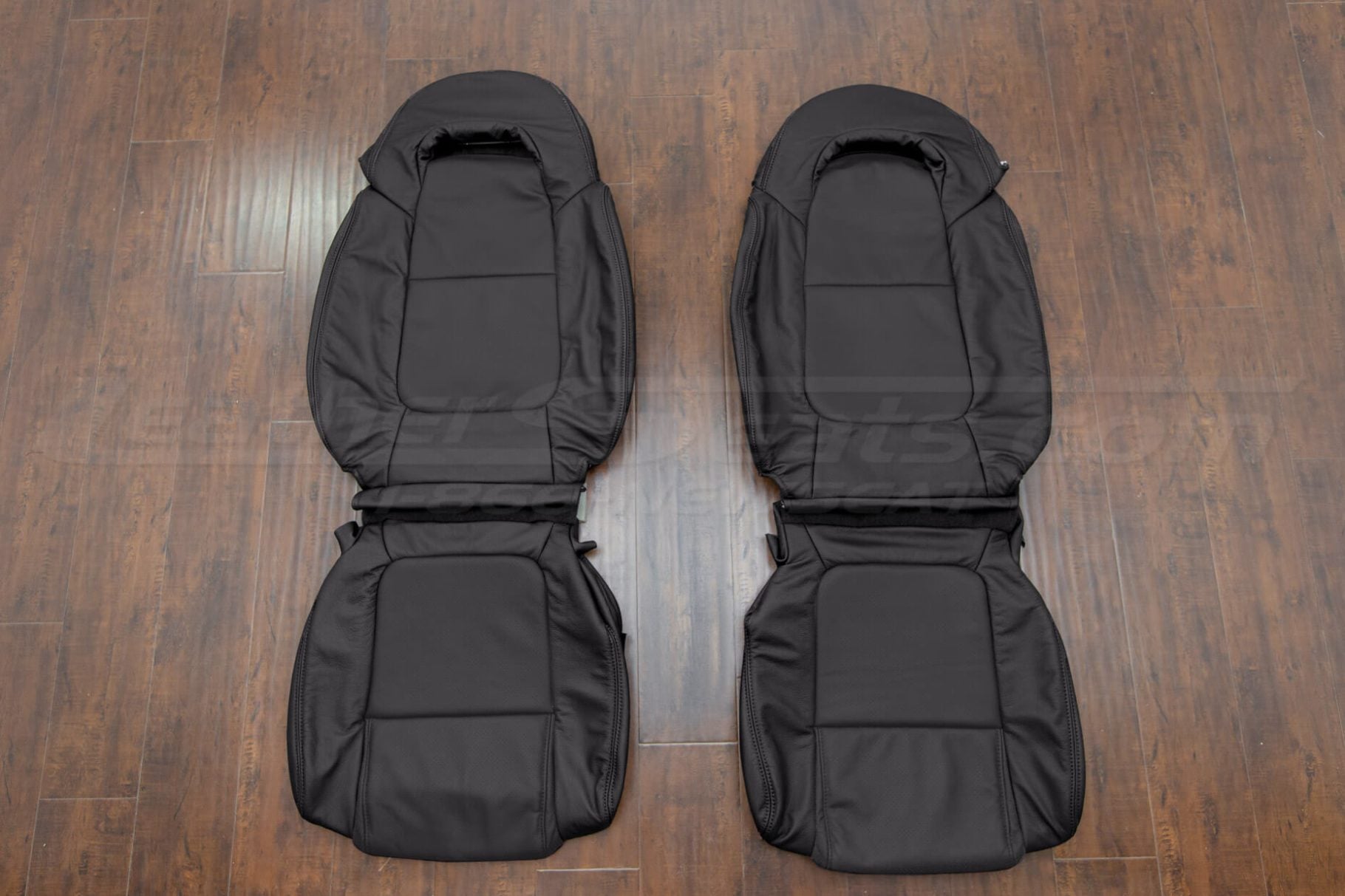 Chevy SSR Black leather seat upholstery kit - front seat covers