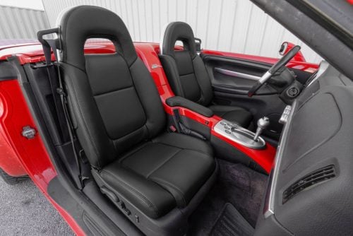 2003-2006 Chevy SSR Leather Seat Covers - Black replacement upholstery kit