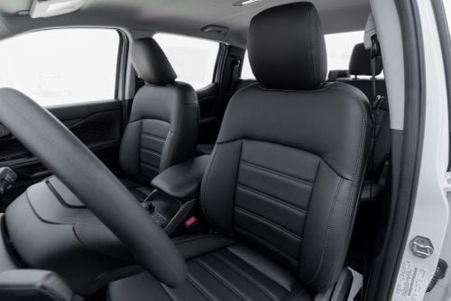 2024-2025 Ford Ranger black leather seats with stone stitching - featured image