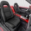 Black Chevrolet SSR Leather Seats Installed