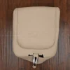 Top down view of ram classic 40/20/40 leather console lid