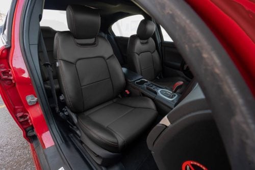 Pontiac G8 Black Leather Seat Upholstery Kit Installed- Featured Image