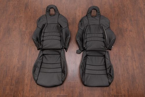 2000-2005 Honda S2000 replacement leather seat covers in Black
