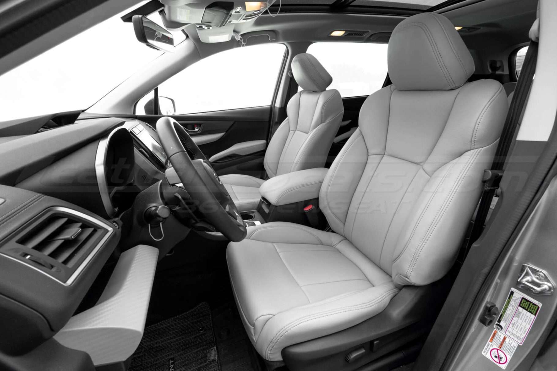 Dune installed replacement leather seat covers for 2019-2026 Subaru Ascent
