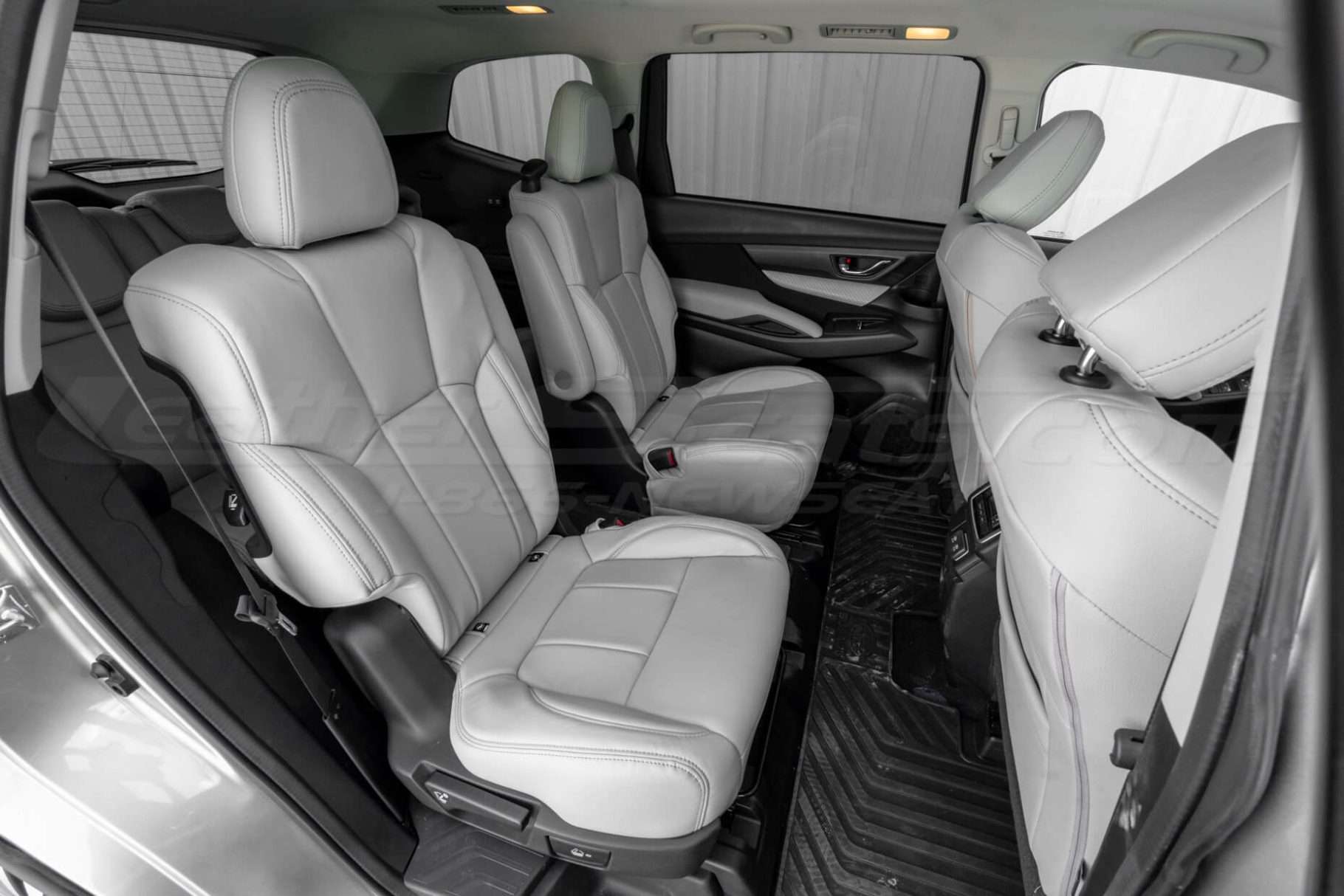 Middle Row Subaru Ascent with installed Dune leather seats