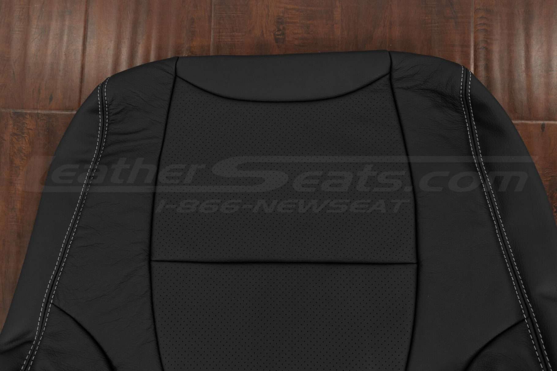 Upper section of Landcruiser leather backrest