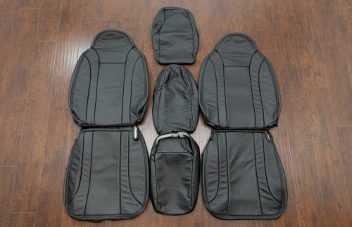 2003-2004 Dodge Dakota Black leather seat upholstery kit