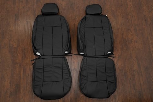 2005-2009 Chevrolet Trailblazer black leather seat upholstery kit