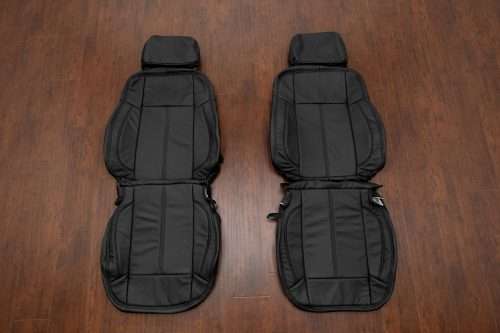 2006-2010 Hummer H3 black leather seat upholstery kit
