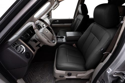 2007-2008 Ford Expedition with installed Dark Graphite leather seats