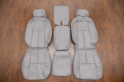 2007-2013 Chevrolet Avalanche dove grey leather seat upholstery kit