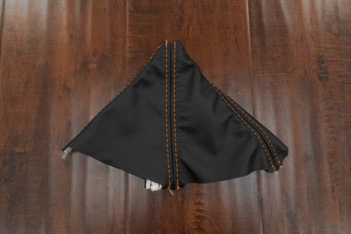 2009-2014 Dodge Challenger leather shift boot upholstery