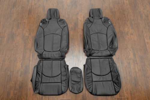 2009-2017 Chevrolet Traverse black leather seat upholstery kit