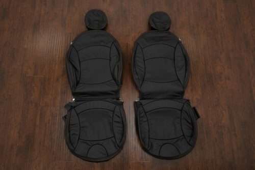 2010-2011 Mini Cooper Black leather seat upholstery kit