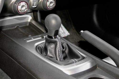 2010-2015 Chevrolet Camaro leather shift boot upholstery