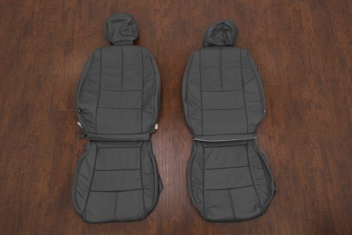 2016-2020 Chevrolet Impala Light Grey leather seat covers
