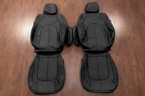 2017-2026 Chrysler Pacifica Black leather seat upholstery kit