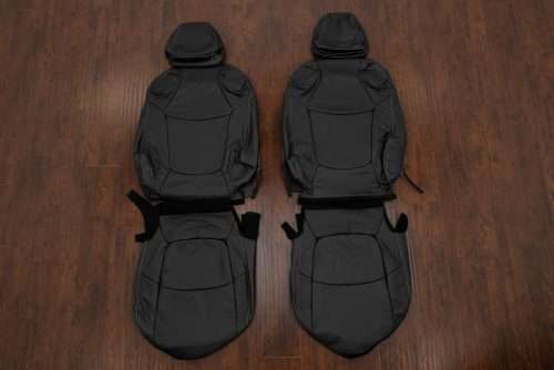 2020-2022 Toyota Corolla aftermarket black leather seat kit