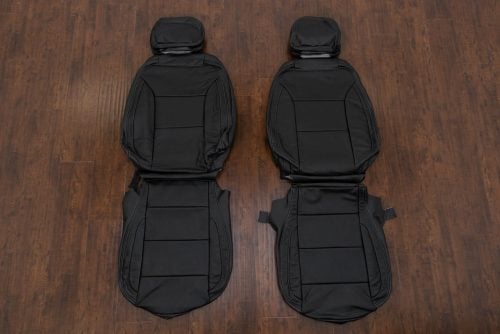 2021-2026 Chevrolet Tahoe replacement leather seat covers in Black