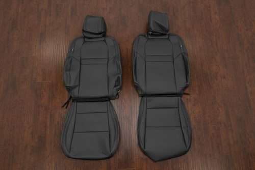 2022-2026 Nissan Frontier Dark Graphite leather seat upholstery kit