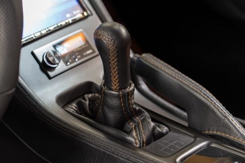 Acura NSX leather shift boot cover upholstery