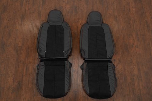 Black Suede leather seat upholstery kit for 2006-2008 Mazda Miata