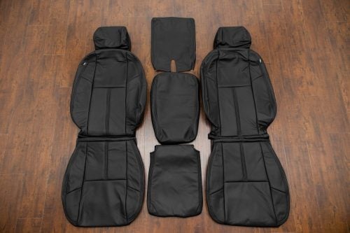 Black replacement leather seat covers 2007-2013 Chevrolet Avalanche