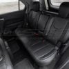 Chevy Equinox custom black leather seats with black stitching