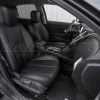 Chevrolet Equinox custom black leather seats installed- front passenger