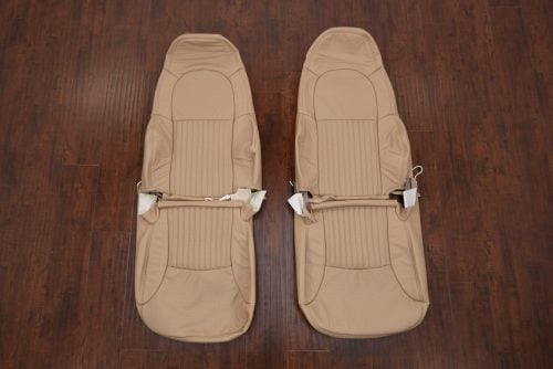 Bisque Base seat leather seat covers for C5 Corvette