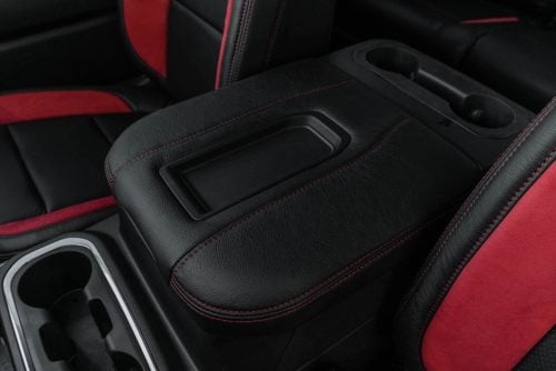 2019-2026 Chevrolet and GM aftermarket leather center console lid cover upholstery