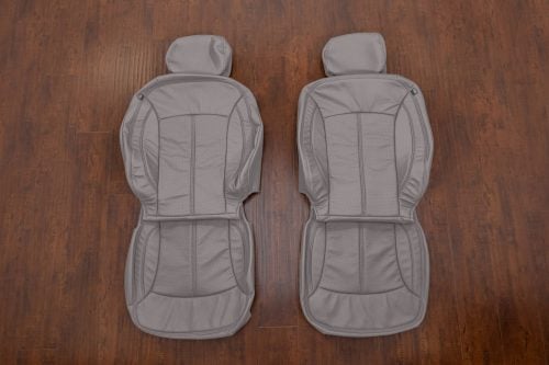 Custom Dove Grey Buick LaCrosse leather seat covers