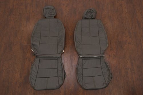 Dark Brown leather seat upholstery for Chevrolet Impala