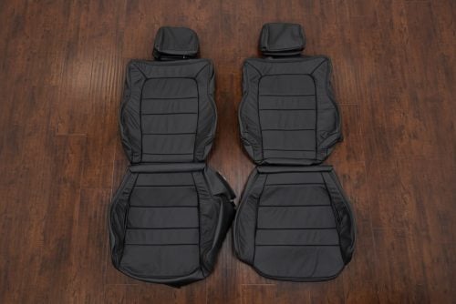 Dark Graphite leather seat upholstery kit for Dodge Stealth