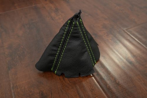 Dodge Viper leather shift boot cover upholstery